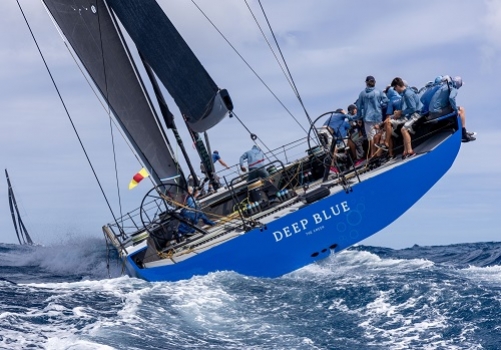 Maxi class victory for Deep Blue in the RORC’s Antigua 360