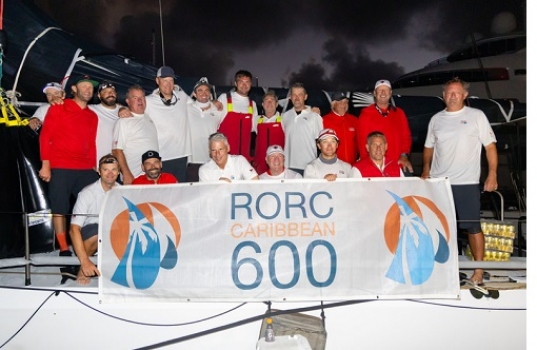 Lucky Strikes Gold to take Monohull Line Honours in RORC Caribbean 600